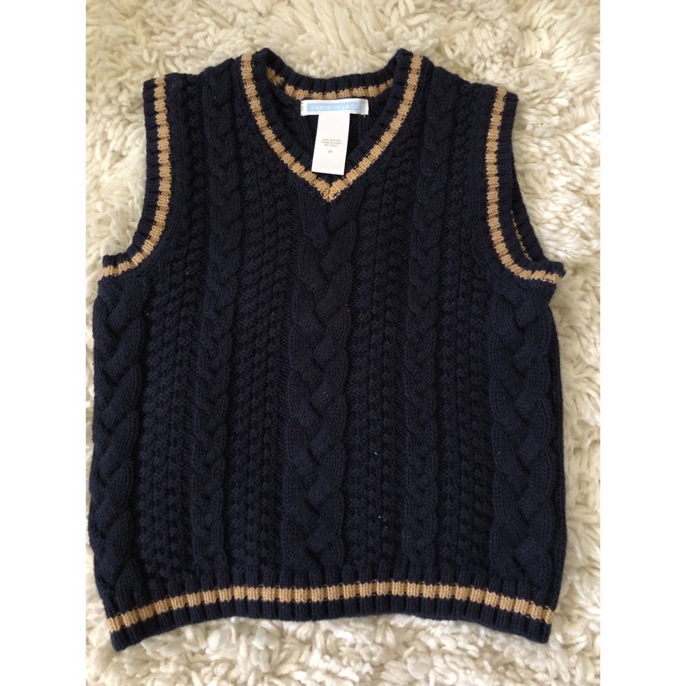 JANIE AND JACK SWEATER VEST